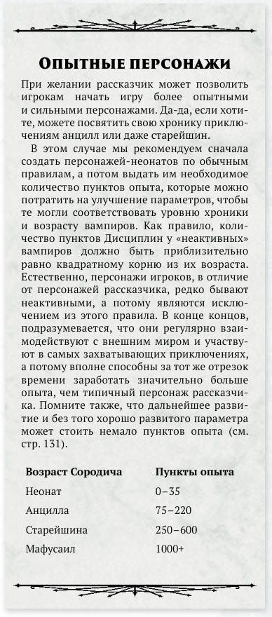 Таблица из книги